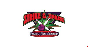 Strike & Spare Family Fun Center logo
