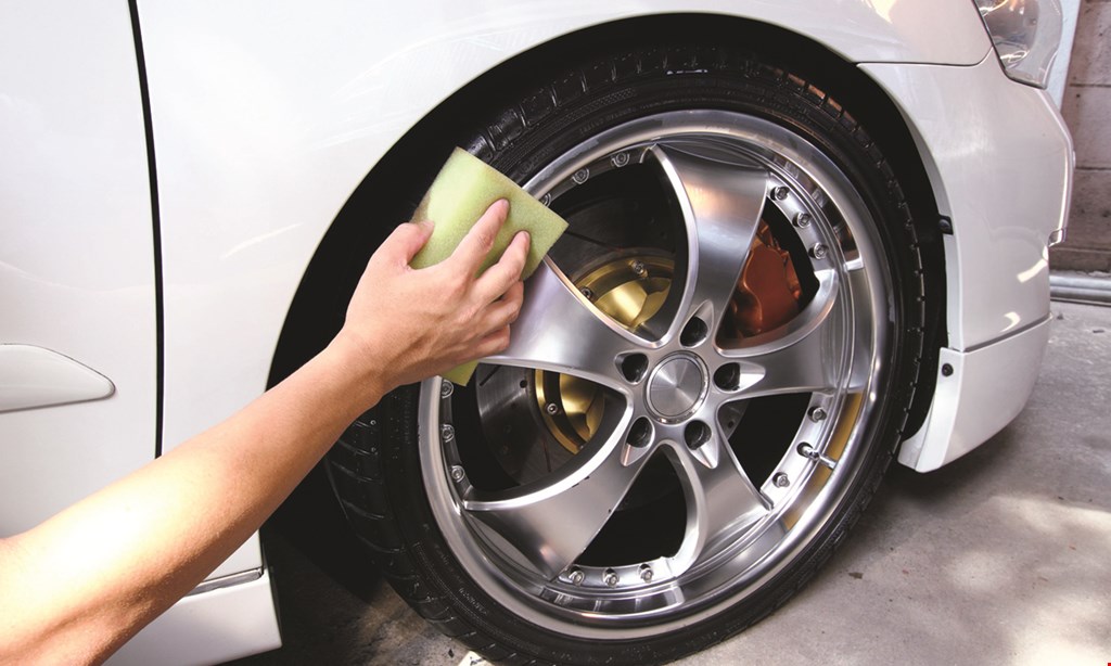 Product image for Cardiff Valero/El Pueblo $3 OFF GOLD WASH- silver wash - underbody flush - tire dressing - wheels bright. 