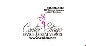 Center Stage Dance & Creative Arts of W Islip logo