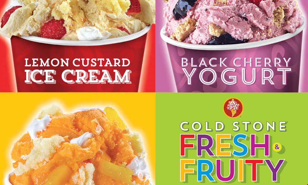 Product image for Cold Stone Creamery 2 For $6Two Like it™ Size Create Your Own (Ice Cream + 1 Mix-in) for $6. 