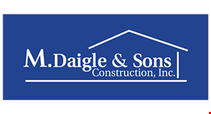 M. Daigle and Sons Construction, Inc. logo