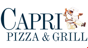 Capri Pizza & Grill logo