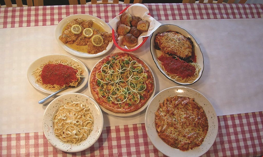 Product image for Riccio's Italian Restaurant only $21.00 for 2 medium, 2 topping pizzas