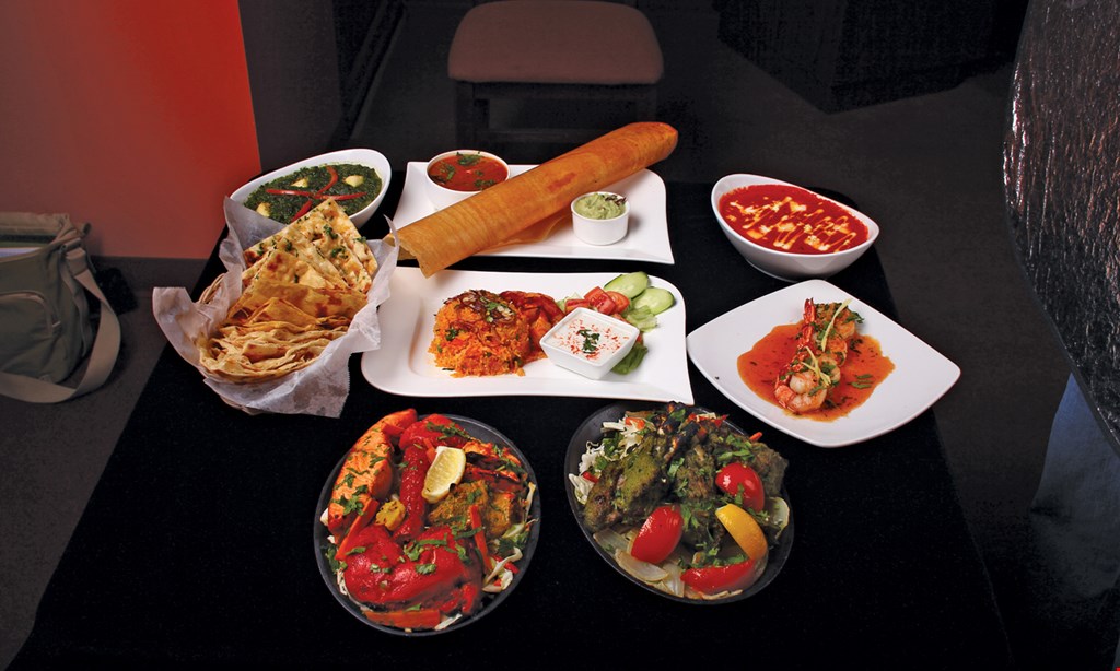 Product image for Rangoli Indian Cuisine $5 off any purchase of $25 or more, excludes buffet & delivery. 