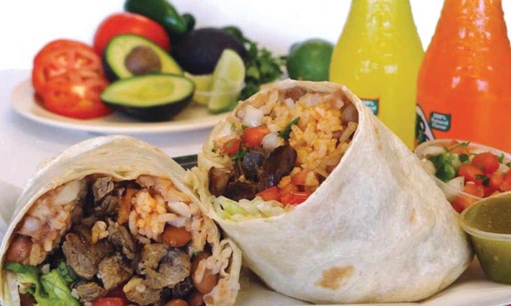 Product image for Uncle Berto's Burritos 10 off Any Purchase of $50 Or More 