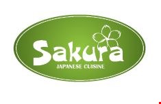 Product image for Sakura Japanese Cuisine FREE Appetizer With Any Meal