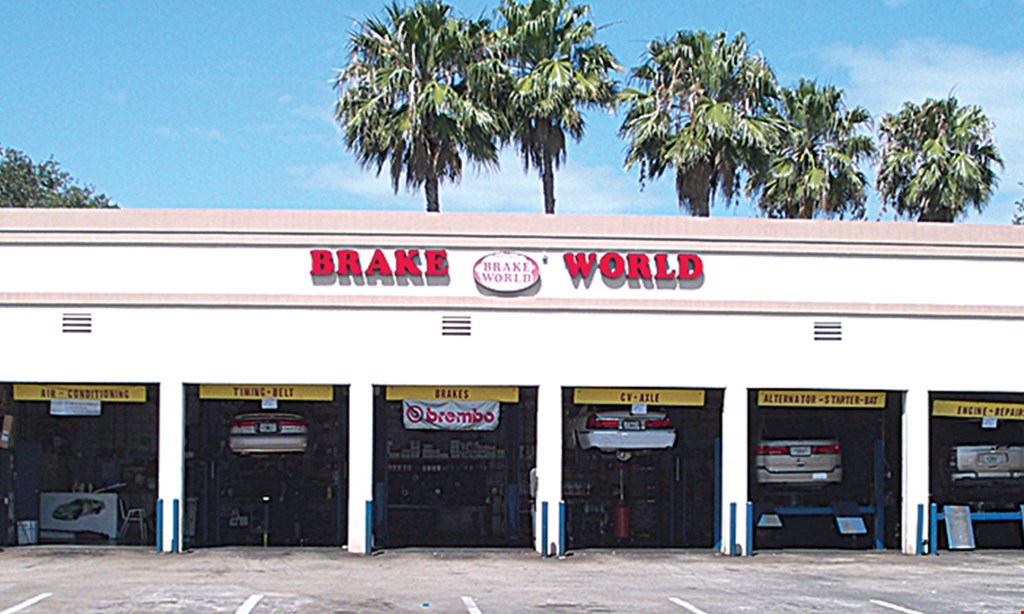 Product image for Brake World $49.95 OIL CHANGE &TIRE ROTATION SYNTHETIC OIL CHANGE COMBO Reg.$69.99 • Fully Synthetic Oil* Filter & Lube• Tire Rotation • 18 Point Safety Check• Excludes Cartridge & Specialty Cartridge Filters