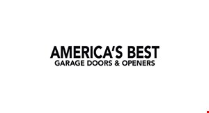 America's Best Garage Doors & Openers logo