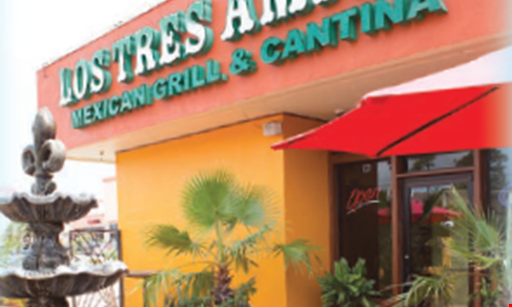 Product image for Los Tres Amigos $20 fajitas for two chicken or beef