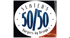 Slater's 50/50 logo