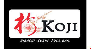 KOJI JAPANESE STEAKHOUSE & SUSHI BAR logo