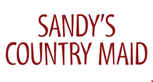 Sandy's Country Maid logo