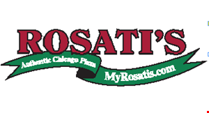 Product image for Rosati's Pizzeria MEAL DEAL 16”THIN CRUST 2- TOPPING PIZZA & 2- LITER OF POP $21.99. + $3 to upgrade to 18". 