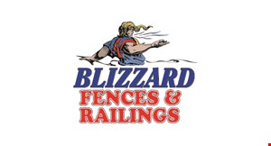 Product image for Blizzard Fences & Railings free upgrade arched or custom gate