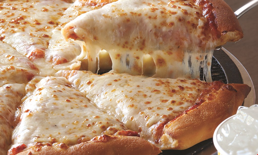 Product image for Pat's Pizza & Bistro $14.99 2 medium cheese pizzastoppings extra