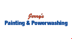 Product image for Jerry's Painting & Powerwashing SUMMER SPECIAL 10% off! painting & powerwashing.