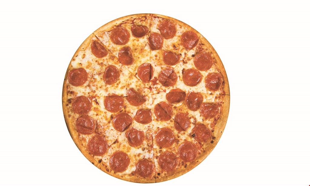 Product image for AJ's Pizza $5 off any 2 pizzas take-out, delivery or dine in