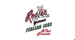 Rosie's Gourmet Italian Ices logo