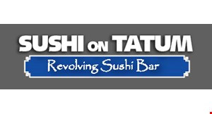 Product image for Sushi On Tatum $8.50 sake bomber special, ALL DAY EVERY DAY. 