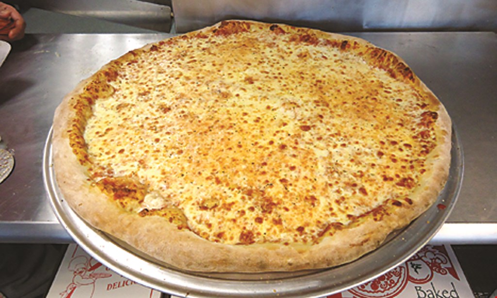 Product image for Caeser's Pizza Monday Madness $8.50 16” large cheese pizza 4-9pm.