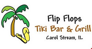 Flip Flops Tiki Bar & Grill logo