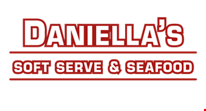 Daniella's Soft Serve & Seafood logo