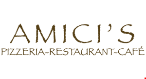 Amici's Pizzeria Restaurant Cafe logo