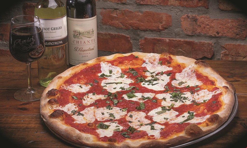 Product image for Amici's Pizzeria Restaurant Cafe 11.50 pizza special Monday & Tuesday Large Cheese Pizza