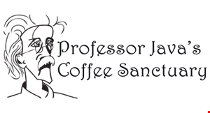 Professor Java's Coffee Sanctuary logo