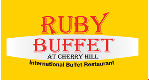 Product image for Ruby's Buffet At Cherry Hill All Coupons Must Be Presented in Their Printed Form. Thank You! 10% off any adult Buffet Limit 4 people excluding holidays and children.