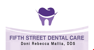 Product image for Fifth Street Dental Care Welcome Offer 1 /2 off Initial Exams, X-Rays & Basic Cleaning.