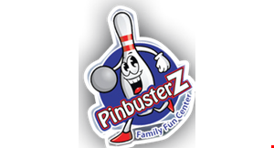 Pinbusterz Family Fun Center & Hollywood Bowl logo