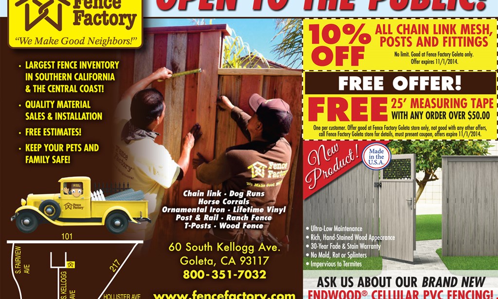 Product image for Fence Factory $39.99 Postmaster® Plus with end gate posts