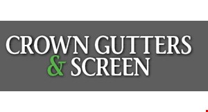 CROWN GUTTERS & SCREEN logo