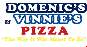 Domenic's & Vinnie's Pizza logo