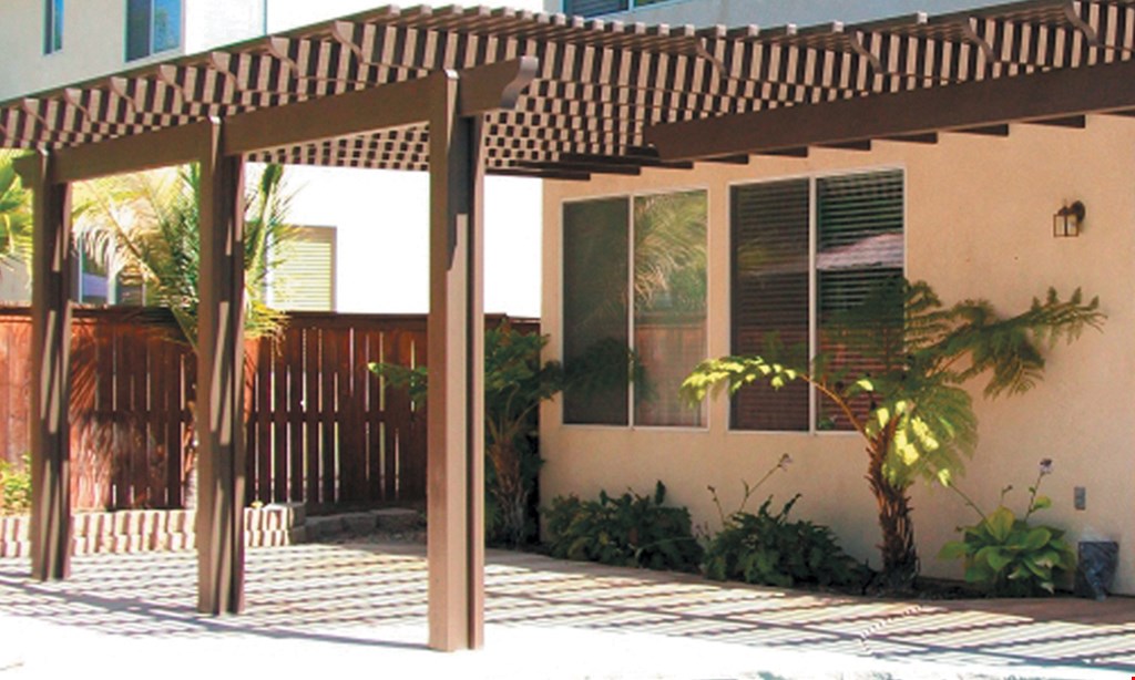 Product image for Pro Installation $200 Off Patio Cover Purchase over 300 Square Feet 