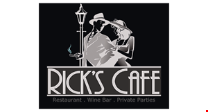 Ricks Cafe logo