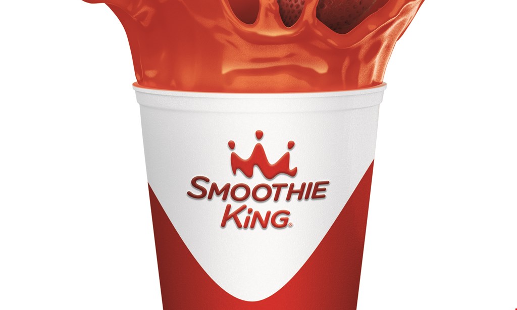 Product image for Smoothie king $3.99 20oz. smoothie. 