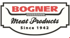 BOGNER MEAT PRODUCTS logo