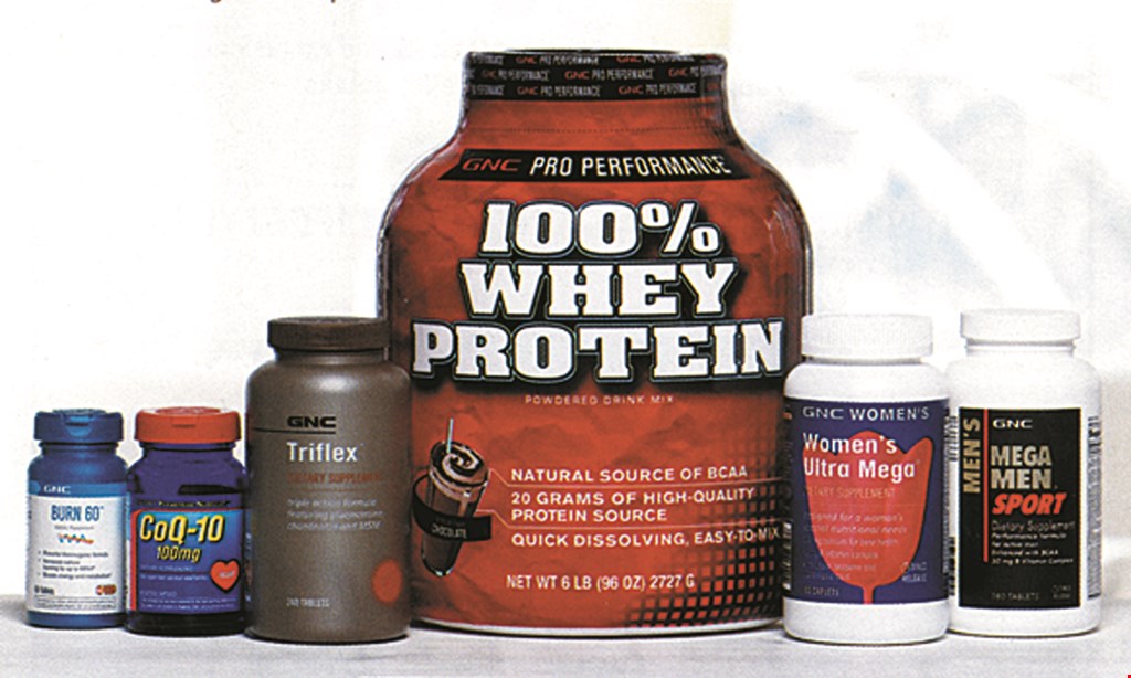 Product image for GNC 25% off any 1 item storewide. 