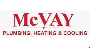 McVAY PLUMBING, HEATING & COOLING logo