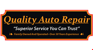 Quality Auto Repair Coupons & Deals | Marlton, NJ