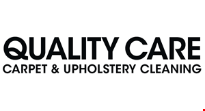 Quality Care Carpet & Upholstery Cleaning logo