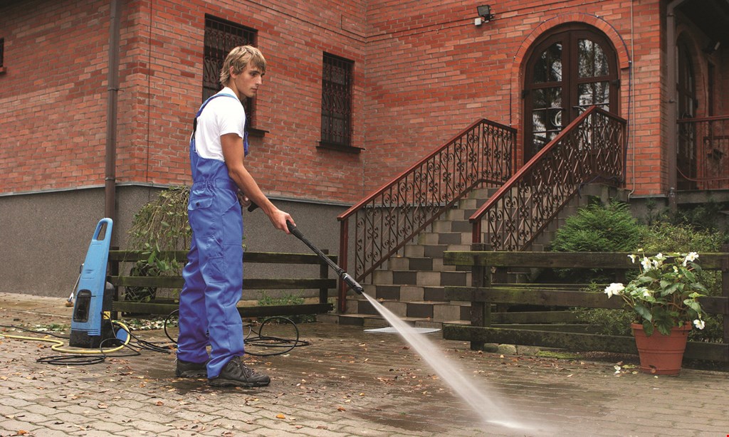 Product image for Affordable Pressure Wash Solutions $185 3-sided townhouse. $150 2-sided townhouse. 