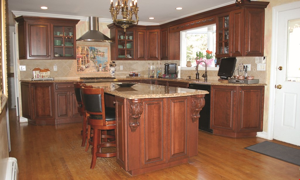 Product image for U.S. Cabinet Refacing Inc. 15% off any cabinet refacing, save up to $750.