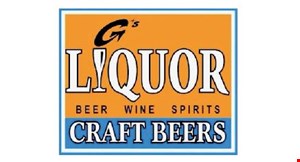 Product image for G's Liquor Gallery SAVE 10% on any craft beer purchase. 