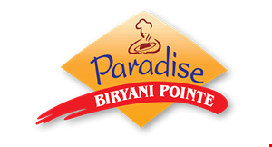 Paradise Biryani Pointe at Bridgewater logo