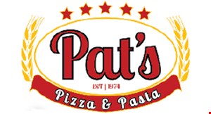 Pat's Pizza & Pasta logo