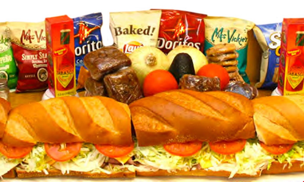 Product image for Old City Subs 50%OFF Sub buy one, get one 1/2 off of equal or lesser value 