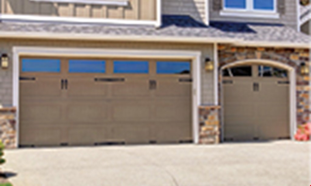 Product image for Precision Door Service $200 OFF INSTALLED 2-CAR GARAGE DOOR OR $100 OFF INSTALLED 1-CAR GARAGE DOOR. MAY NOT BE COMBINED WITH ANY OTHER OFFERS, ONE COUPON PER HOUSEHOLD.